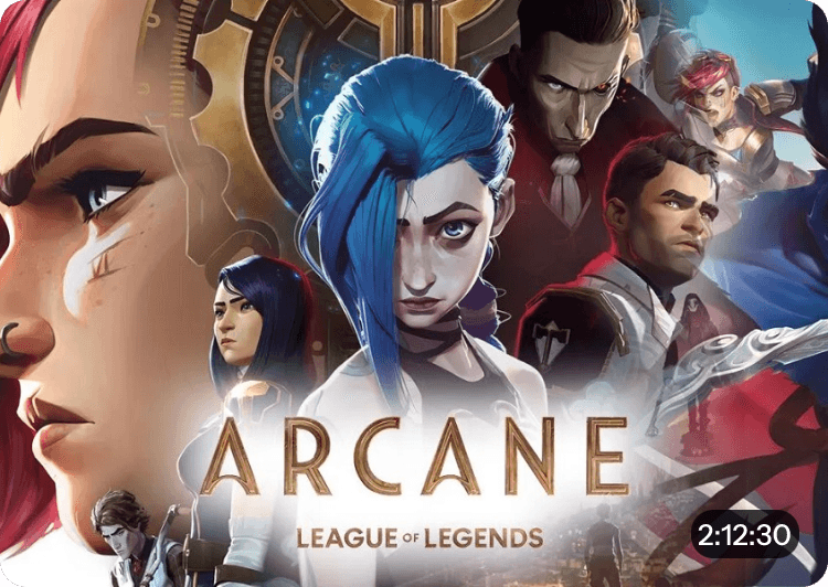 movie Arcane:League of Legends